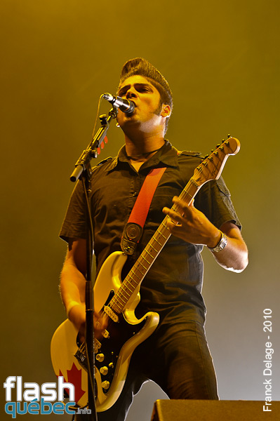 BILLY TALENT- ScÃ¨ne Bell - Plaines d'Abraham - Festival d'Ã©tÃ© de QuÃ©bec - Samedi 17 juillet 2010 - L'utilisation ou reproduction de cette image est interdite sans l'autorisation du photographe - franckdelage@hotmail.com