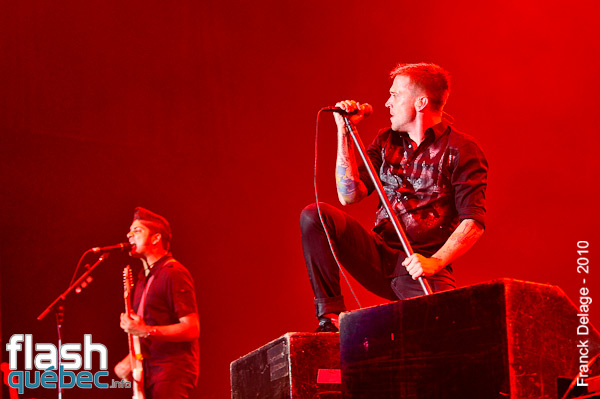 BILLY TALENT- ScÃ¨ne Bell - Plaines d'Abraham - Festival d'Ã©tÃ© de QuÃ©bec - Samedi 17 juillet 2010 - L'utilisation ou reproduction de cette image est interdite sans l'autorisation du photographe - franckdelage@hotmail.com