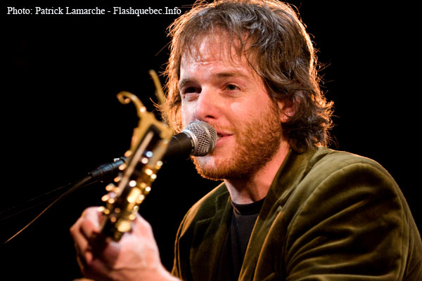 Mathieu Gaudet -  Les week-ends de la chanson Quebecor - Studio thÃ©atre de la place des arts.