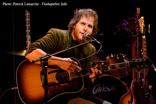 Mathieu Gaudet -  Les week-ends de la chanson Quebecor - Studio thÃ©atre de la place des arts.