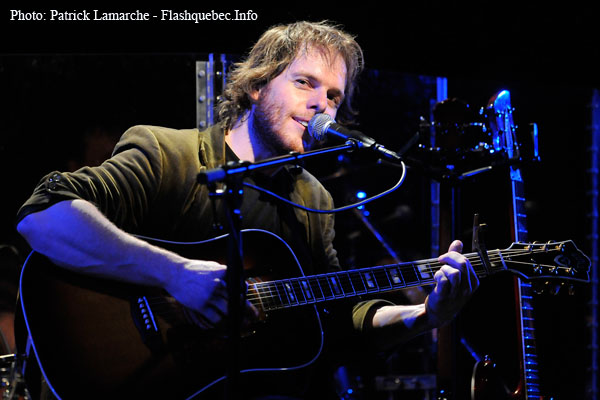 Mathieu Gaudet -  Les week-ends de la chanson Quebecor - Studio thÃ©atre de la place des arts.