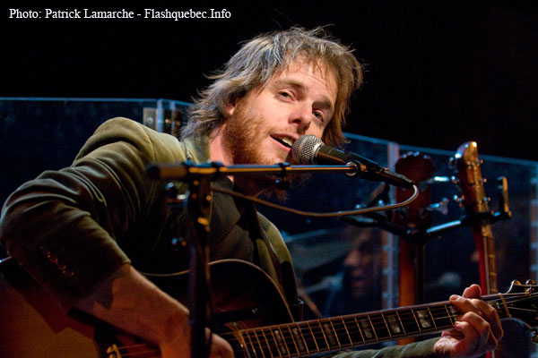 Mathieu Gaudet -  Les week-ends de la chanson Quebecor - Studio thÃ©atre de la place des arts.