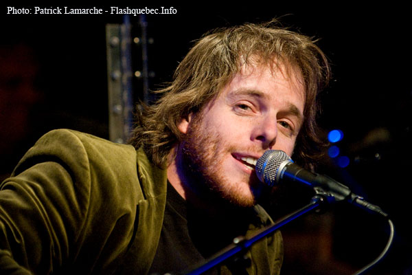 Mathieu Gaudet -  Les week-ends de la chanson Quebecor - Studio thÃ©atre de la place des arts.