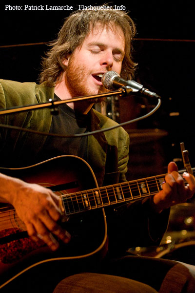 Mathieu Gaudet -  Les week-ends de la chanson Quebecor - Studio thÃ©atre de la place des arts.