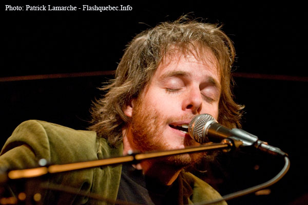 Mathieu Gaudet -  Les week-ends de la chanson Quebecor - Studio thÃ©atre de la place des arts.