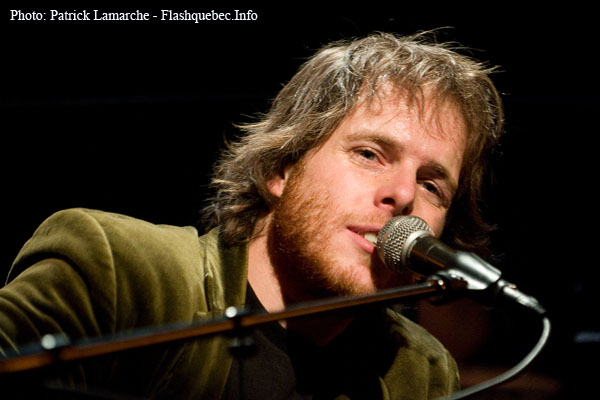 Mathieu Gaudet -  Les week-ends de la chanson Quebecor - Studio thÃ©atre de la place des arts.