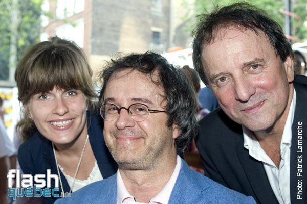 StÃ©phane Laporte et Michel CÃ´tÃ© - PremiÃ¨re tapis rouge du film: pichÃ© entre ciel et terre - Utilisation quelle qu\'elle soit strictement interdite sans l\'accord de l\'auteur - patrick@flashquebec.ca