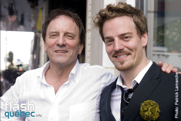 Michel CÃ´tÃ© et Maxime Leflaguais  - PremiÃ¨re tapis rouge du film: pichÃ© entre ciel et terre - Utilisation quelle qu\'elle soit strictement interdite sans l\'accord de l\'auteur - patrick@flashquebec.ca