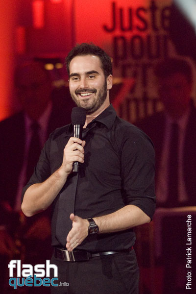 Ben Lefebvre - Gala de Gregory Charles dans le cadres du Festival Juste pour rire 2010 - aucune utilisation permise sans l\'autorisation Ã©crite de l\'auteur - patrick@flashquebec.ca