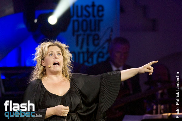ValÃ©rie Blais - Gala de Gregory Charles dans le cadres du Festival Juste pour rire 2010 - aucune utilisation permise sans l\'autorisation Ã©crite de l\'auteur - patrick@flashquebec.ca
