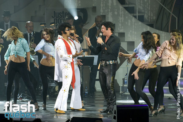 Gregory Charles et Mario Tessier  - Gala de Gregory Charles dans le cadres du Festival Juste pour rire 2010 - aucune utilisation permise sans l\'autorisation Ã©crite de l\'auteur - patrick@flashquebec.ca