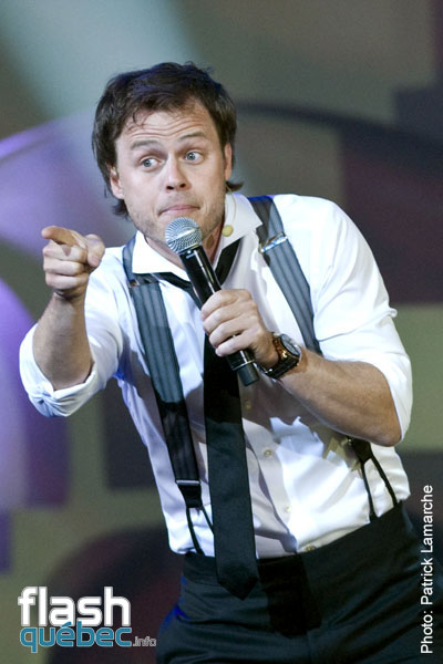 Louis Morissette - Gala Louis Morissette et Jean-FranÃ§ois Mercier - Juste pour rire 2010 - Utilisation quelle qu\'elle soit strictement interdite sans l\'accord de l\'auteur - patrick@flashquebec.ca