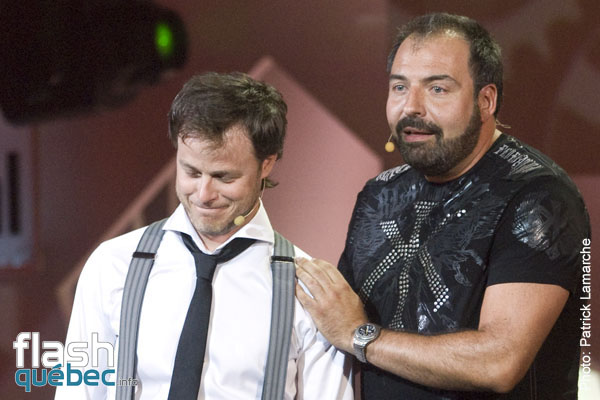 Louis Morissette et Jean-FranÃ§ois Mercier - Gala Louis Morissette et Jean-FranÃ§ois Mercier - Juste pour rire 2010 - Utilisation quelle qu\'elle soit strictement interdite sans l\'accord de l\'auteur - patrick@flashquebec.ca