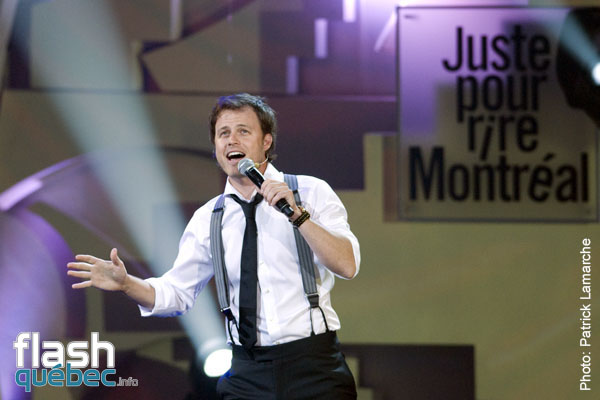 Louis Morissette - Gala Louis Morissette et Jean-FranÃ§ois Mercier - Juste pour rire 2010 - Utilisation quelle qu\'elle soit strictement interdite sans l\'accord de l\'auteur - patrick@flashquebec.ca