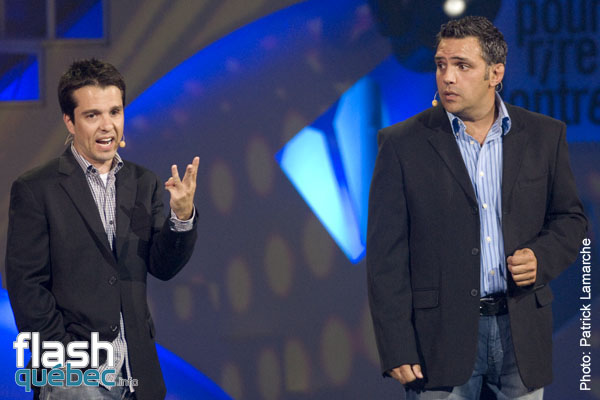 Dominic et Martin - Gala Louis Morissette et Jean-FranÃ§ois Mercier - Juste pour rire 2010 - Utilisation quelle qu\'elle soit strictement interdite sans l\'accord de l\'auteur - patrick@flashquebec.ca
