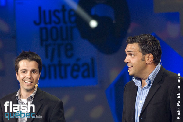 Dominic et Martin - Gala Louis Morissette et Jean-FranÃ§ois Mercier - Juste pour rire 2010 - Utilisation quelle qu\'elle soit strictement interdite sans l\'accord de l\'auteur - patrick@flashquebec.ca