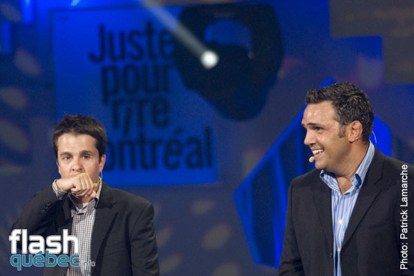 Dominic et Martin - Gala Louis Morissette et Jean-FranÃ§ois Mercier - Juste pour rire 2010 - Utilisation quelle qu\'elle soit strictement interdite sans l\'accord de l\'auteur - patrick@flashquebec.ca