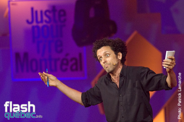 AndrÃ© SauvÃ© - Gala Louis Morissette et Jean-FranÃ§ois Mercier - Juste pour rire 2010 - Utilisation quelle qu\'elle soit strictement interdite sans l\'accord de l\'auteur - patrick@flashquebec.ca