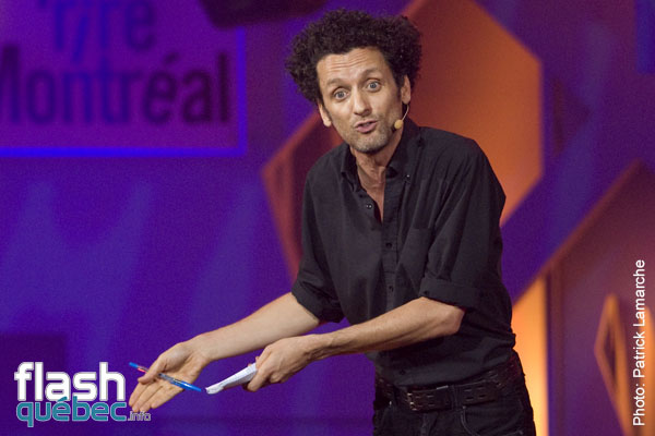 AndrÃ© SauvÃ© - Gala Louis Morissette et Jean-FranÃ§ois Mercier - Juste pour rire 2010 - Utilisation quelle qu\'elle soit strictement interdite sans l\'accord de l\'auteur - patrick@flashquebec.ca