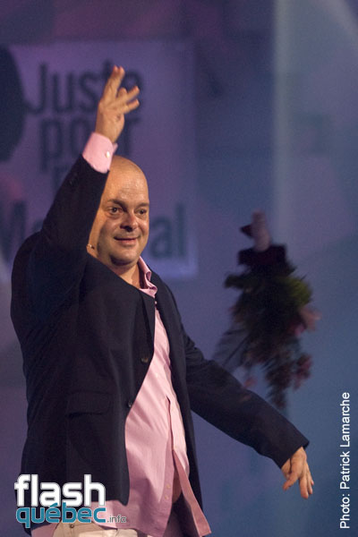Sylvain Larocque - Gala Louis Morissette et Jean-FranÃ§ois Mercier - Juste pour rire 2010 - Utilisation quelle qu'elle soit strictement interdite sans l'accord de l'auteur - patrick@flashquebec.ca