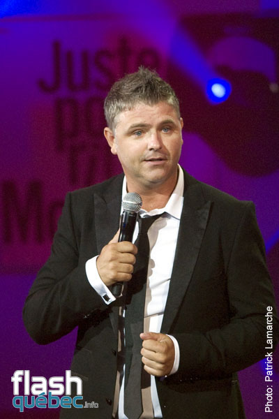Dominic Paquet - Gala Louis Morissette et Jean-FranÃ§ois Mercier - Juste pour rire 2010 - Utilisation quelle qu'elle soit strictement interdite sans l'accord de l'auteur - patrick@flashquebec.ca