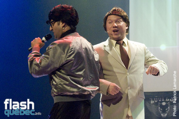 Les grand burlesques 2 - PrÃ©sentÃ© dans le cadre du Zoofest 2010 - le 14 juillet 2010 - studio juste pour rire MontrÃ©al - aucune utilisation permise sans l\'accord Ã©crite de l\'auteur - patrick@flashquebec.ca