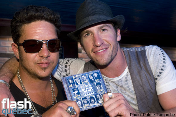 Eric Lapointe et Jonas - Lancement de l'album: Nos stars chantent le Blues Ã  MontrÃ©al. - Bistro Ã  Jojo le 21 juin 2010 - Aucune utilisation permise sans l'autorisation Ã©crite de l'auteur - patrick@flashquebec.ca