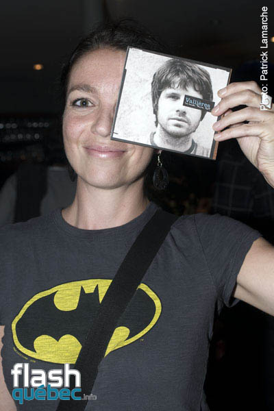 Marie-Hélène Fortin au lancement du disque - Le monde tourne fort - Vicent Vallières - l\'Astral - 31 aout 2009 - aucune utilisation permise sans autorisation écrite de l\'auteur - patrick@flashquebec.ca