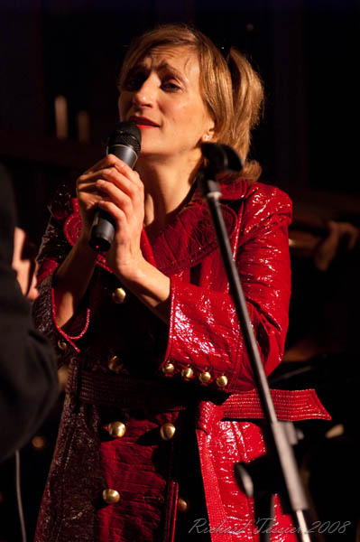 Lancement du 13eme album de Natalie Choquette -Terra Mia- au Suzo Resto Lounge de Montreal, le 27 novembre 2008.