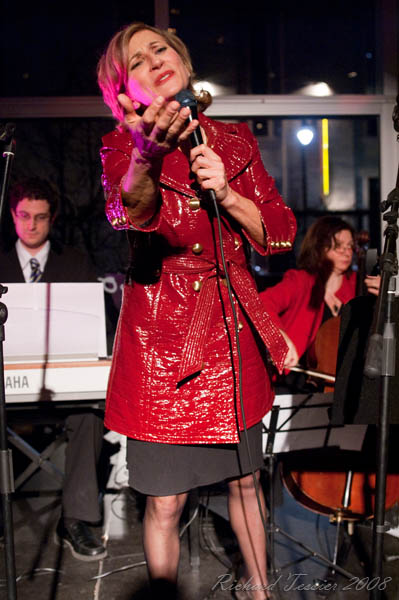 Lancement du 13eme album de Natalie Choquette -Terra Mia- au Suzo Resto Lounge de Montreal, le 27 novembre 2008.