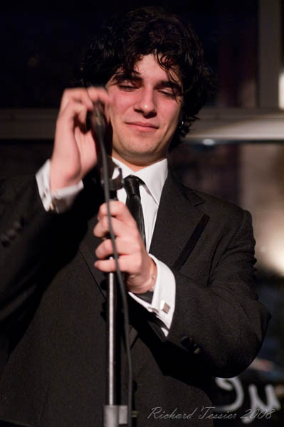 Daniel Panetta. Lancement du 13eme album de Natalie Choquette -Terra Mia- au Suzo Resto Lounge de Montreal, le 27 novembre 2008.