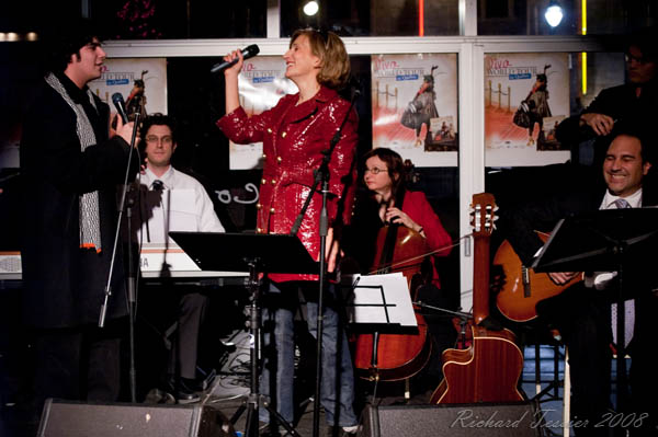 Lancement du 13eme album de Natalie Choquette -Terra Mia- au Suzo Resto Lounge de Montreal, le 27 novembre 2008.