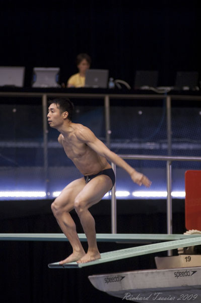 KONICA MINOLTA DIGITAL CAMERA;02 mai 2009; Canada; Centre sportif du stade olympique; Cesar Castro - Brasil; Evgenny Kuznetsov - Russie; Jonathan Ruvalcaba - Mexique; Ken nee Yeoh - Malaisie; Men\'s - Homme Open 3M Finals; Montreal; Province de Quebec; Ross Reuben - Canada; Victor Torannzo - Cuba