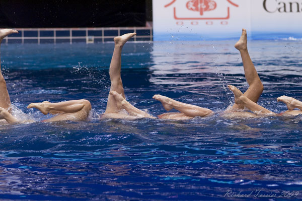KONICA MINOLTA DIGITAL CAMERA;02 mai 2009; Canada; Centre sportif du stade olympique; Coupe Canada 2009; Montreal; Nage synchronisÃ©e; Province de Quebec
