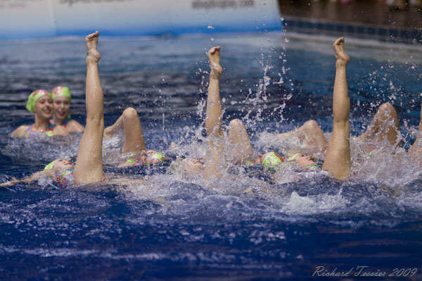 KONICA MINOLTA DIGITAL CAMERA;02 mai 2009; Canada; Centre sportif du stade olympique; Coupe Canada 2009; Montreal; Nage synchronisÃ©e; Province de Quebec