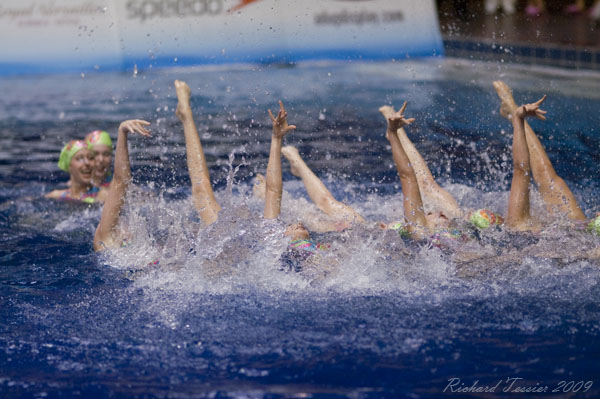 KONICA MINOLTA DIGITAL CAMERA;02 mai 2009; Canada; Centre sportif du stade olympique; Coupe Canada 2009; Montreal; Nage synchronisÃ©e; Province de Quebec