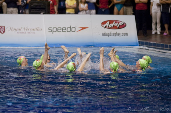 KONICA MINOLTA DIGITAL CAMERA;02 mai 2009; Canada; Centre sportif du stade olympique; Coupe Canada 2009; Montreal; Nage synchronisÃ©e; Province de Quebec