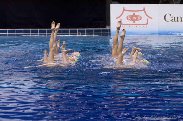 KONICA MINOLTA DIGITAL CAMERA;02 mai 2009; Canada; Centre sportif du stade olympique; Coupe Canada 2009; Montreal; Nage synchronisÃ©e; Province de Quebec
