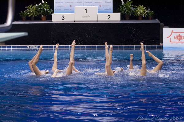 KONICA MINOLTA DIGITAL CAMERA;02 mai 2009; Canada; Centre sportif du stade olympique; Coupe Canada 2009; Montreal; Nage synchronisÃ©e; Province de Quebec