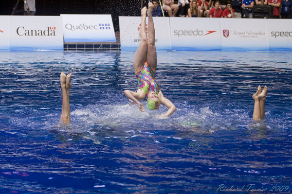 KONICA MINOLTA DIGITAL CAMERA;02 mai 2009; Canada; Centre sportif du stade olympique; Coupe Canada 2009; Montreal; Nage synchronisÃ©e; Province de Quebec