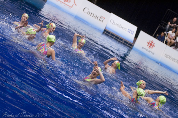 KONICA MINOLTA DIGITAL CAMERA;02 mai 2009; Canada; Centre sportif du stade olympique; Coupe Canada 2009; Montreal; Nage synchronisÃ©e; Province de Quebec