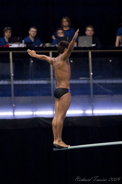 KONICA MINOLTA DIGITAL CAMERA;02 mai 2009; Canada; Centre sportif du stade olympique; Cesar Castro - Brasil; Evgenny Kuznetsov - Russie; Jonathan Ruvalcaba - Mexique; Ken nee Yeoh - Malaisie; Men\'s - Homme Open 3M Finals; Montreal; Province de Quebec; Ross Reuben - Canada; Victor Torannzo - Cuba