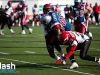 Marque finale: Alouettes 32 - Stampeders 11 - lundi 12 octobre 2009 - stade Percival-Molson.