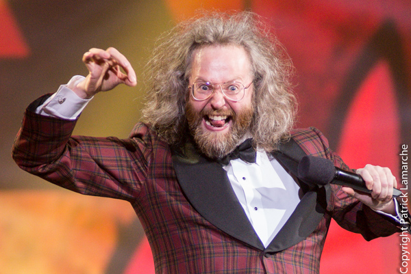 François Bellefeuille excelle dans l’animation de son gala Juste pour Rire sur le thème la colère