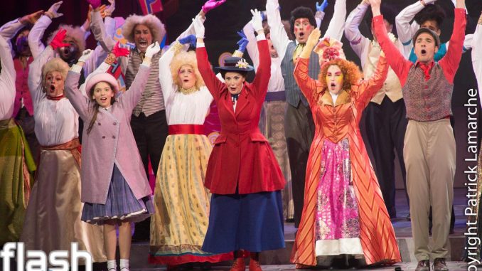 première mondiale de Mary Poppins en français, au Théâtre St-Denis à Montréal